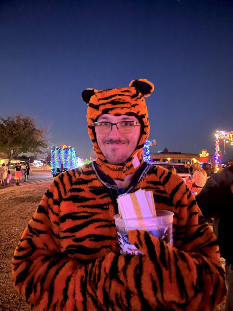 Out of Africa Wildlife Park Employee in the Camp Verde Parade